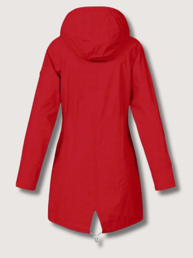 VogeLuxe | Women’s Hooded Nautical Windbreaker Coat