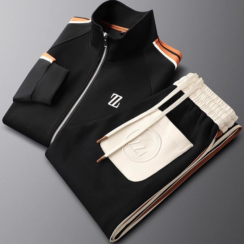Sporty 2 Piece Athletic Suit Set