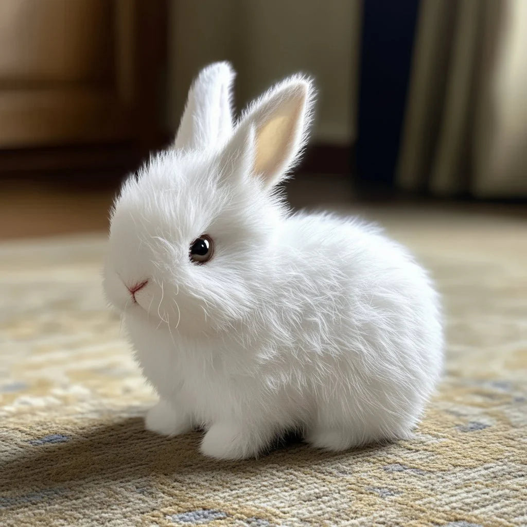 Cuddly Bunny Stuffed Animal Cute Plush Rabbit Friend - VogeLuxe