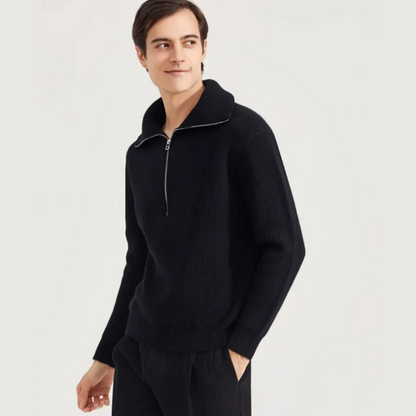 Men's Cozy Crew Neck Knit Sweater - VogeLuxe