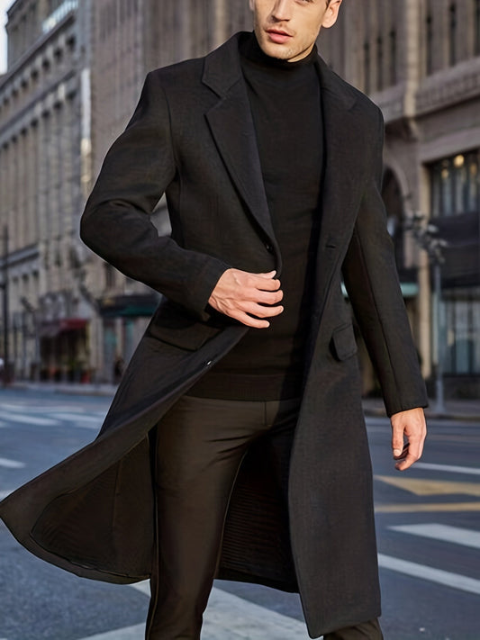 Classic Vintage Trench Coat For Men - BritishElegance