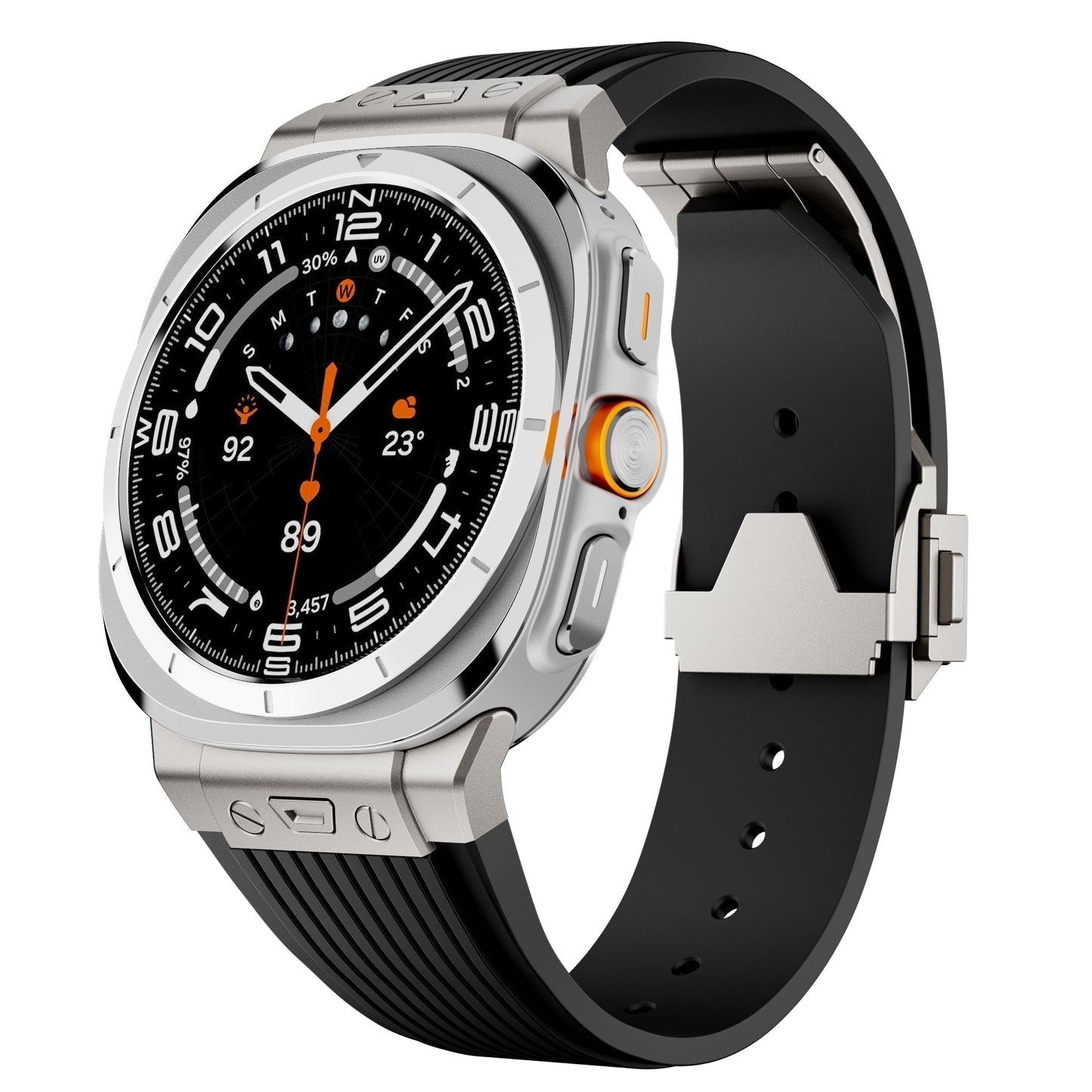 Soft Silicone Replacement Band for Samsung Watch Ultra