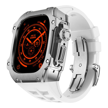 Silver Metal Case for Apple Watch Ultra