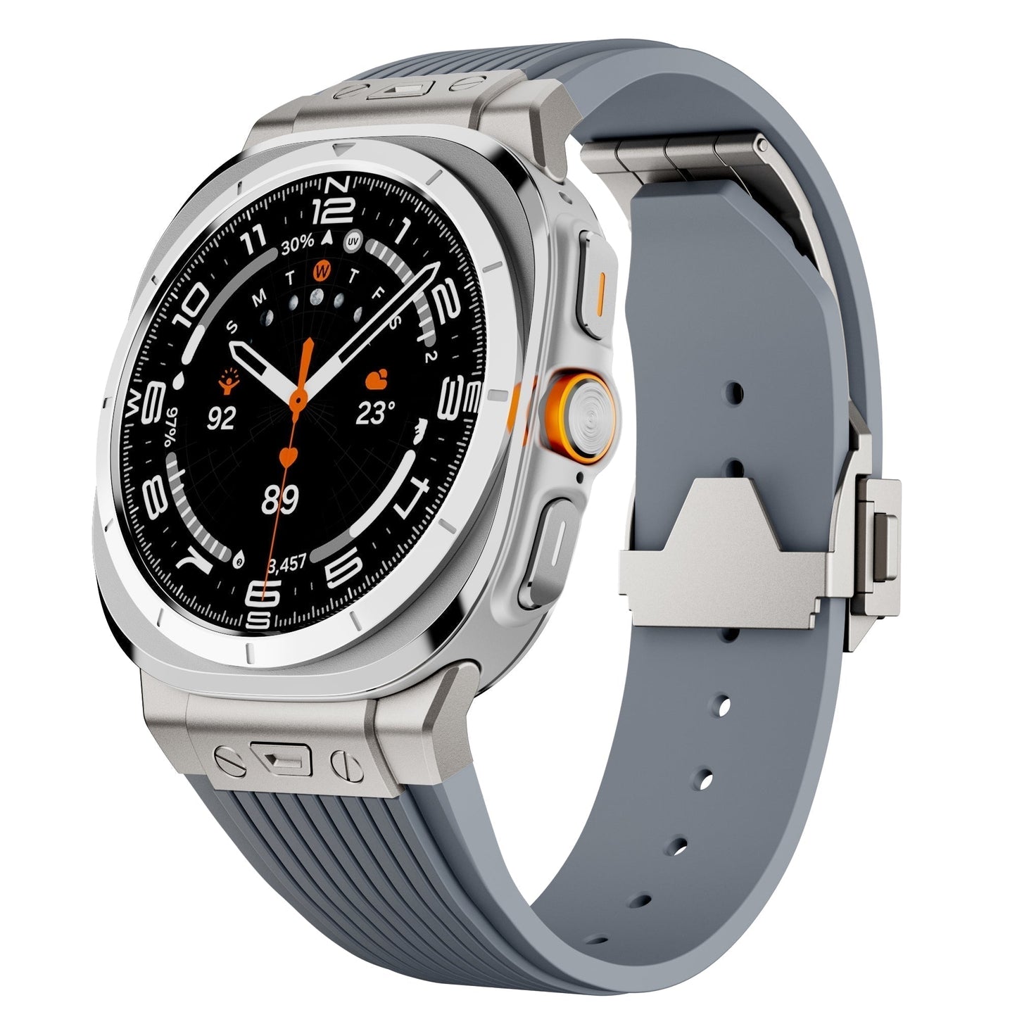 Soft Silicone Replacement Band for Samsung Watch Ultra