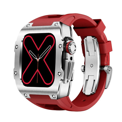Silver Luxury Smart Watch Case