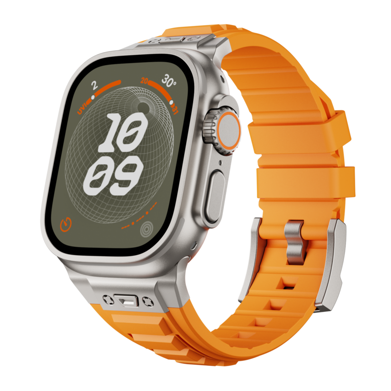 Flexible Silicone Apple Watch Band Strap