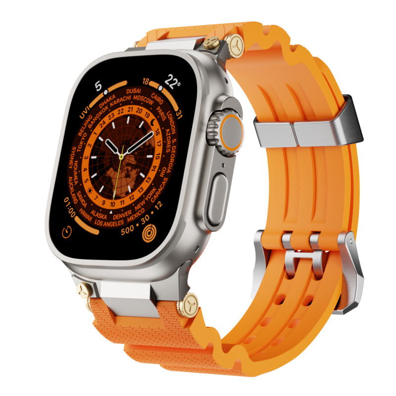 Soft Silicone Band For Apple Watch