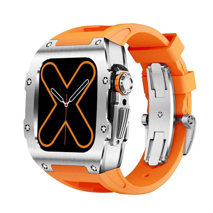 Silver Luxury Smart Watch Case - VogeLuxe