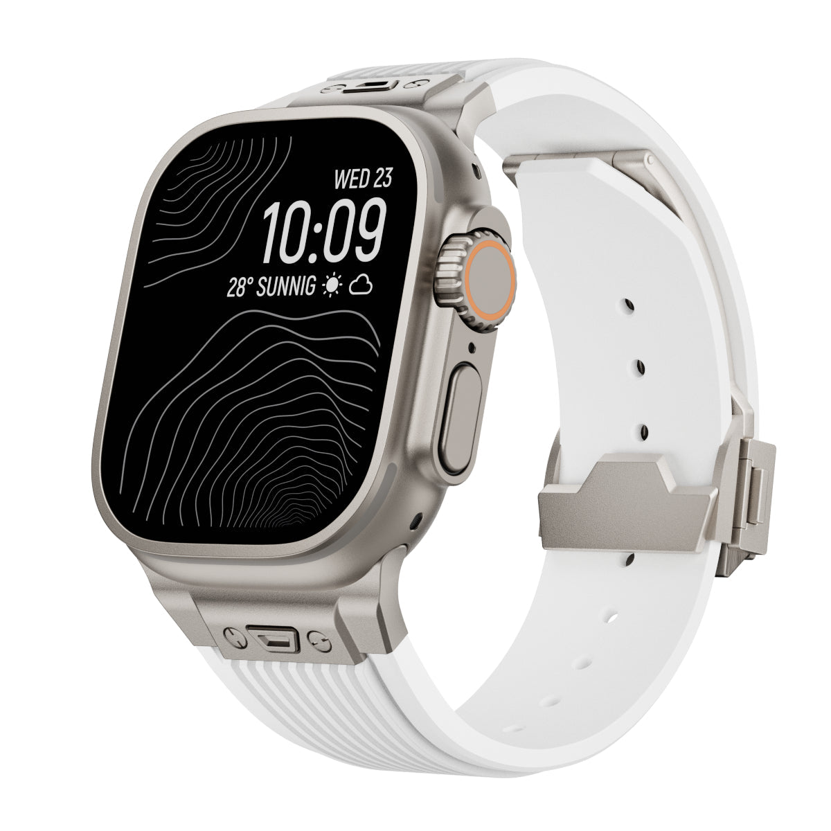 Slim Fit Apple Watch Silicone Strap