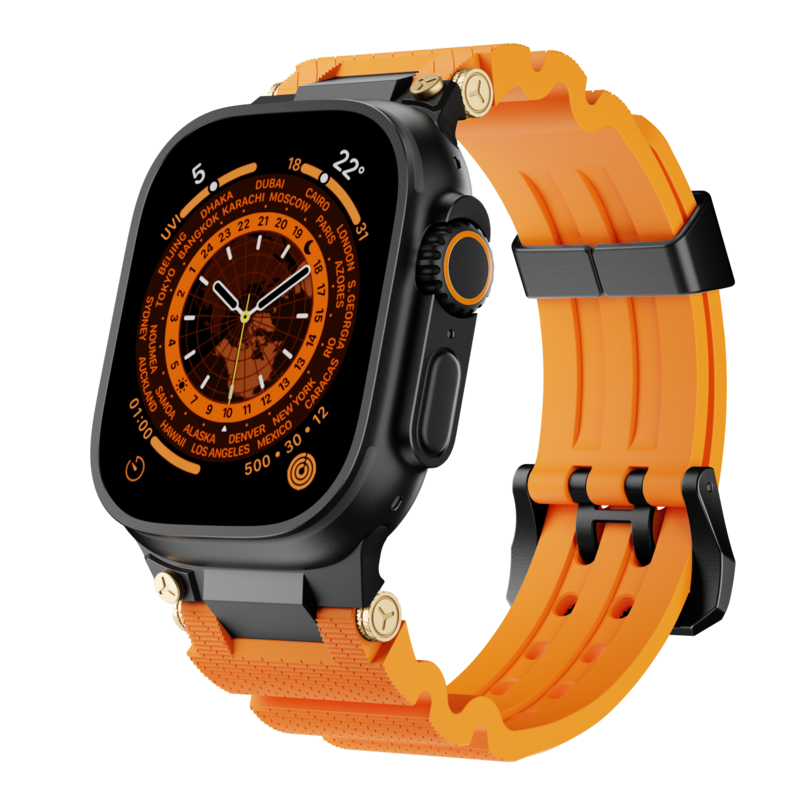 Soft Silicone Band For Apple Watch