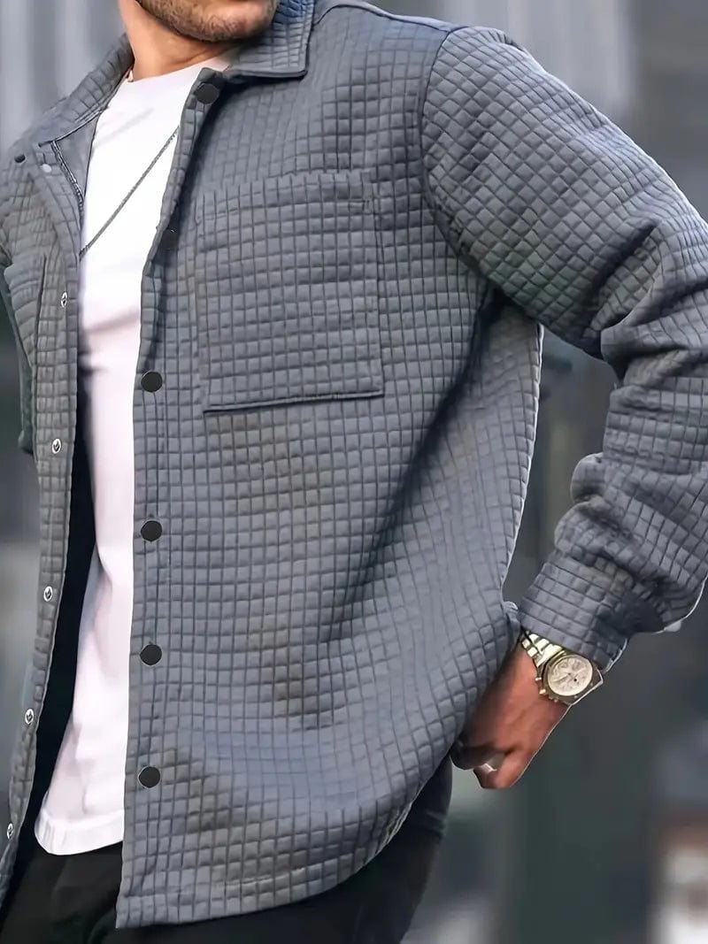 Stylish Men's Casual Jacket Modern Fit - BritishElegance
