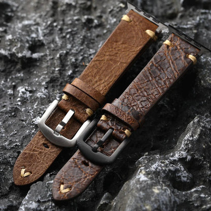 Rustic Leather Crossbody Bag Strap - VogeLuxe