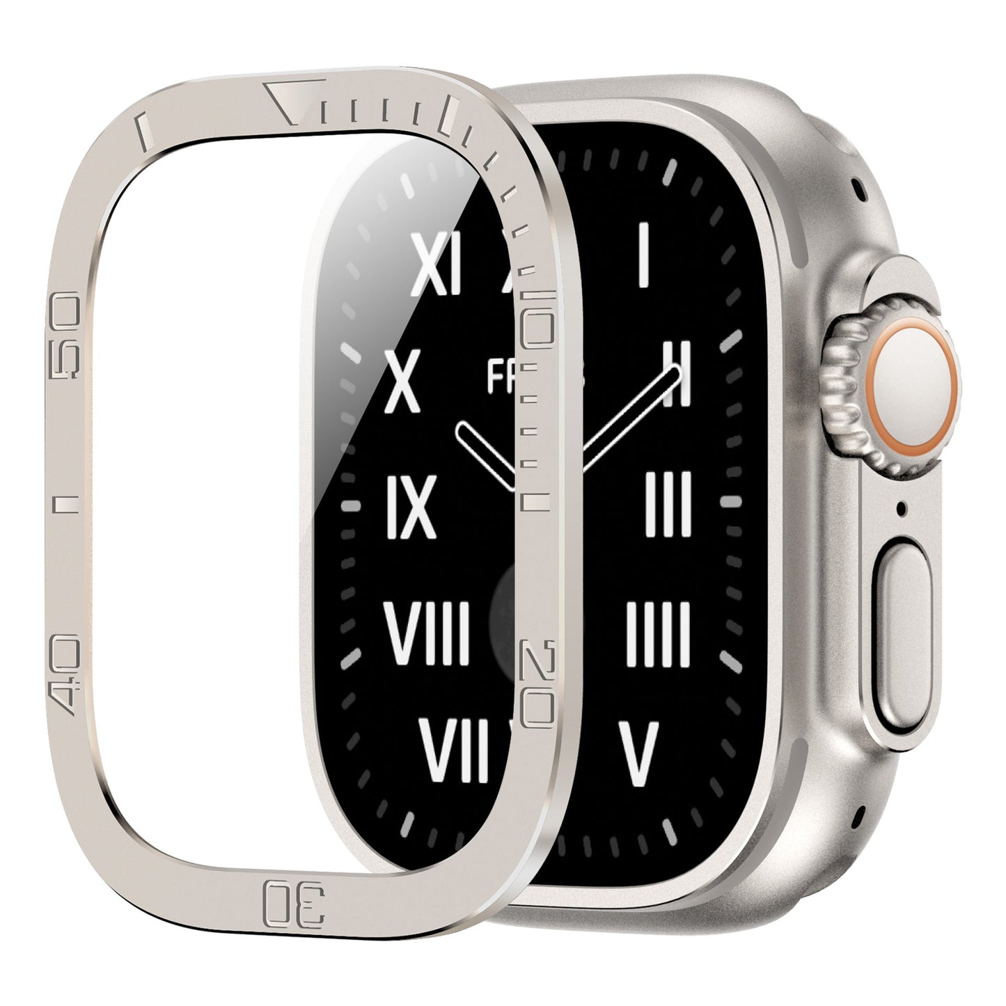 Premium Clear Glass Screen Protector for Apple Watch Ultra - VogeLuxe