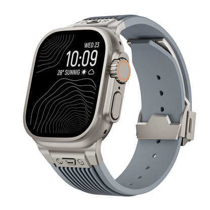 Slim Fit Apple Watch Silicone Strap