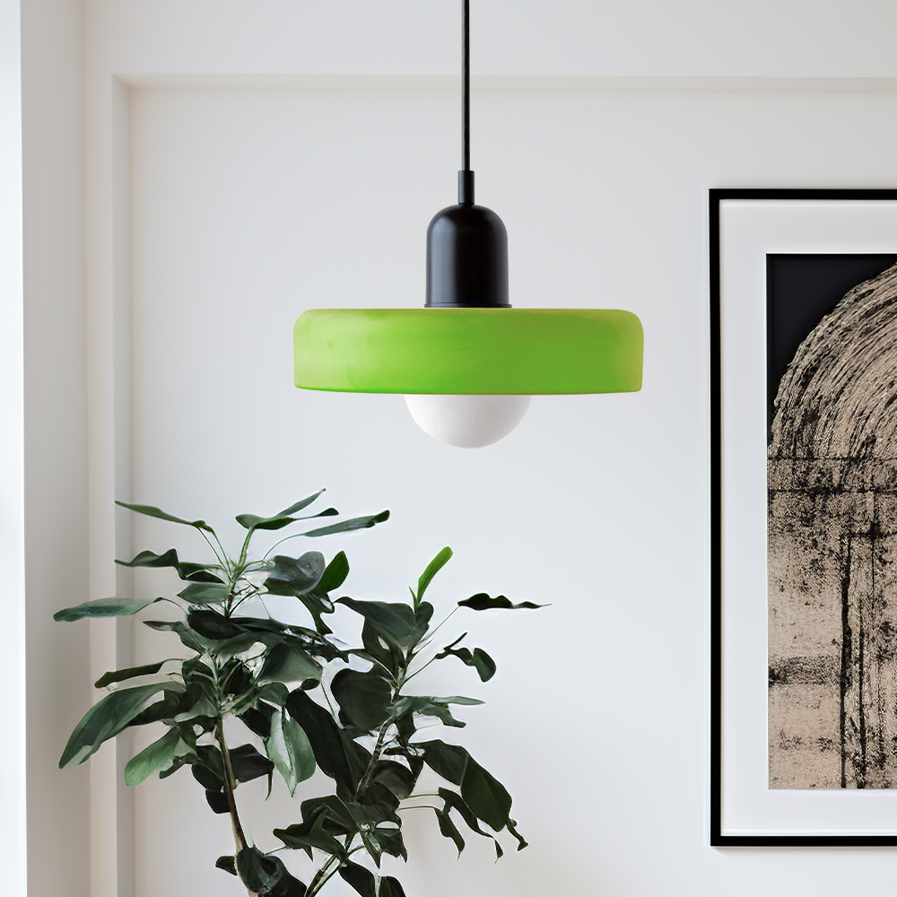 Vibrant Glass Modern Pendant Light for Kitchen Dining