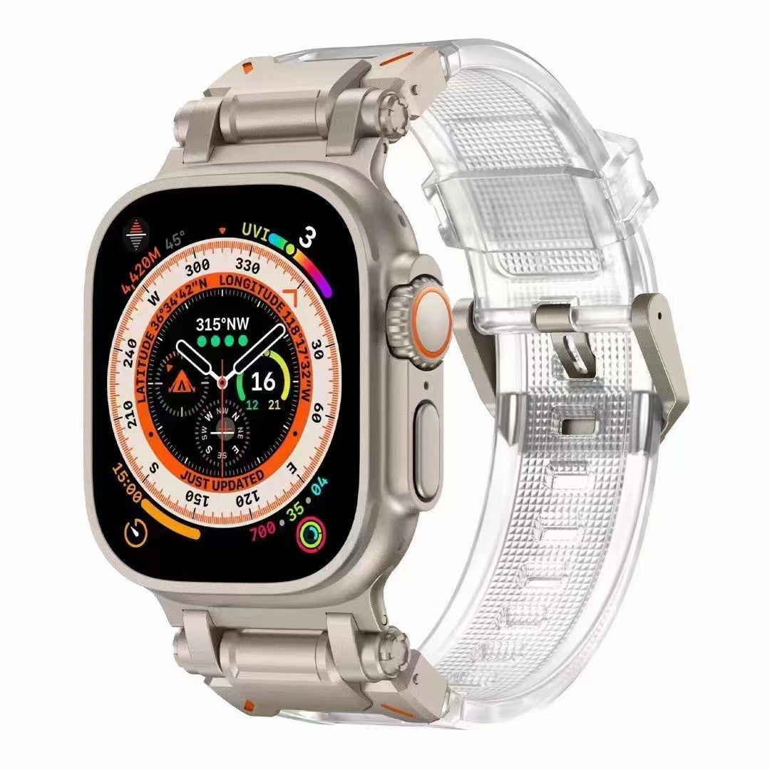 Flexible Silicone Apple Watch Strap