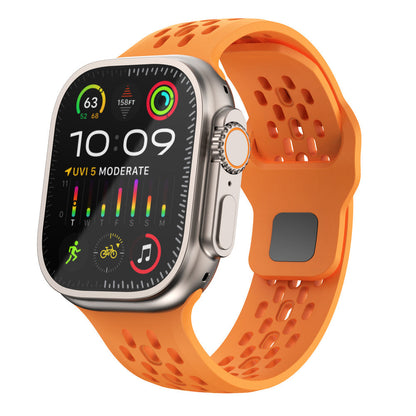 Soft Flexible Apple Watch Rubber Band Strap