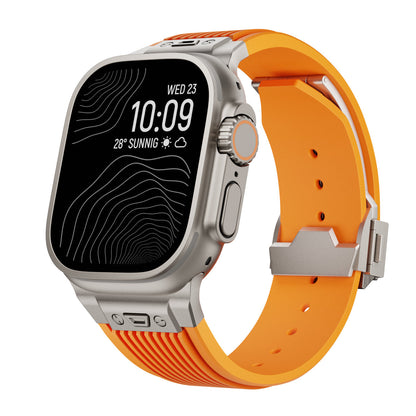 Slim Fit Apple Watch Silicone Strap