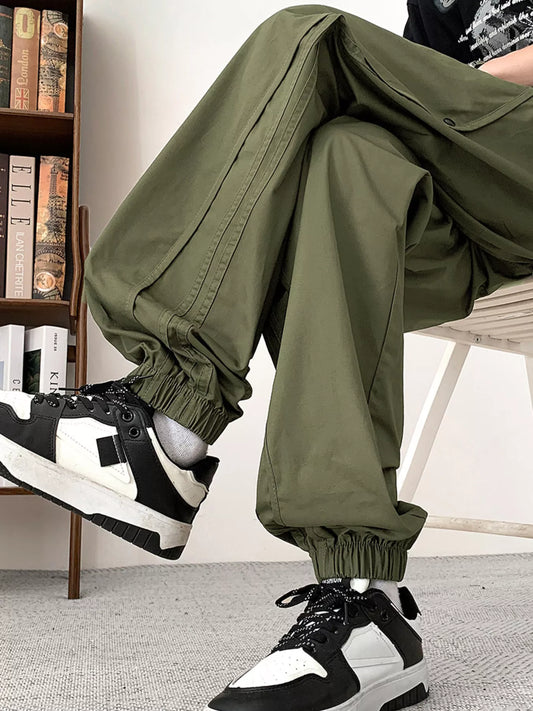 Big and Tall Casual Cargo Pants - VogeLuxe