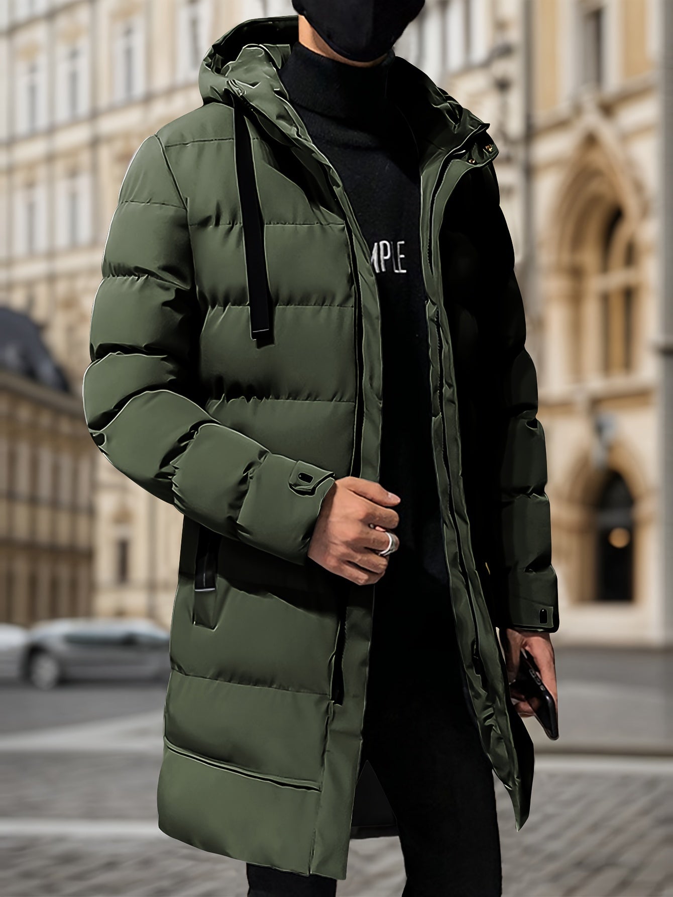 Classic Waterproof Men's Winter Coat - VogeLuxe
