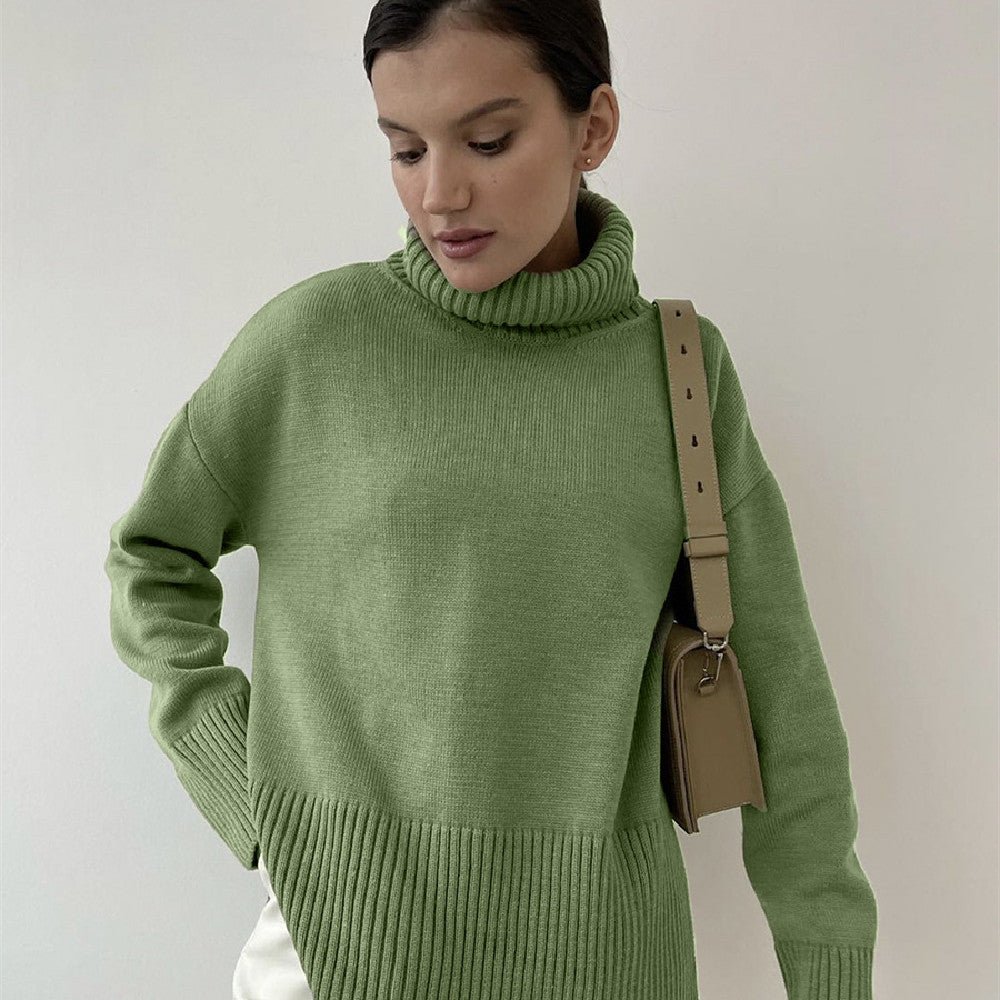 Soft Cream Cashmere Pullover Sweater