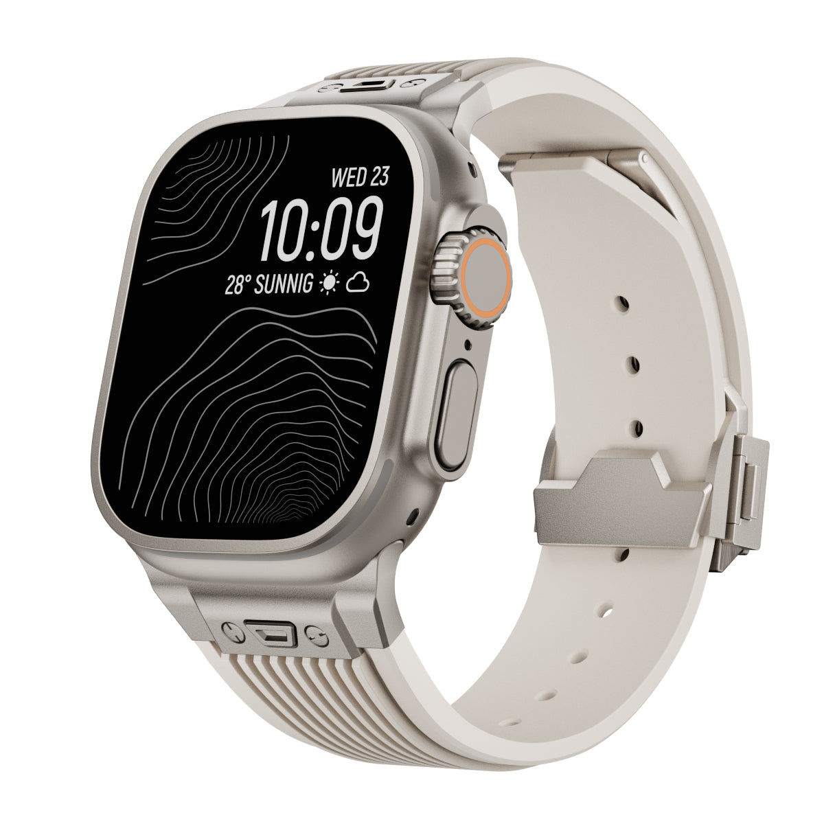 Slim Fit Apple Watch Silicone Strap Band