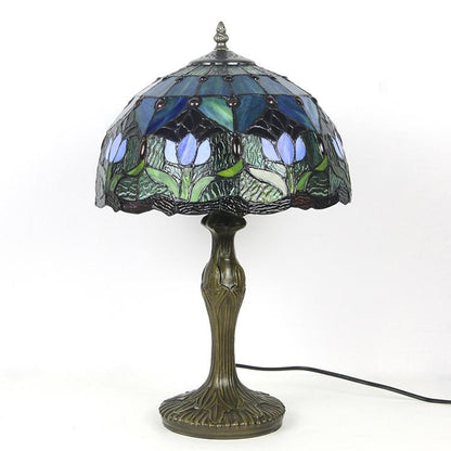 Colorful European Style Glass Table Lamp - VogeLuxe