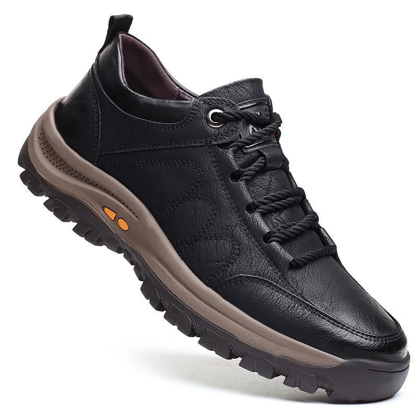 Relaxed Fit Men's Walking Shoes Arch Support Breathable - BritishElegance