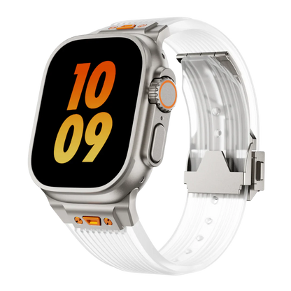 Transparent Silicone Apple Watch Strap