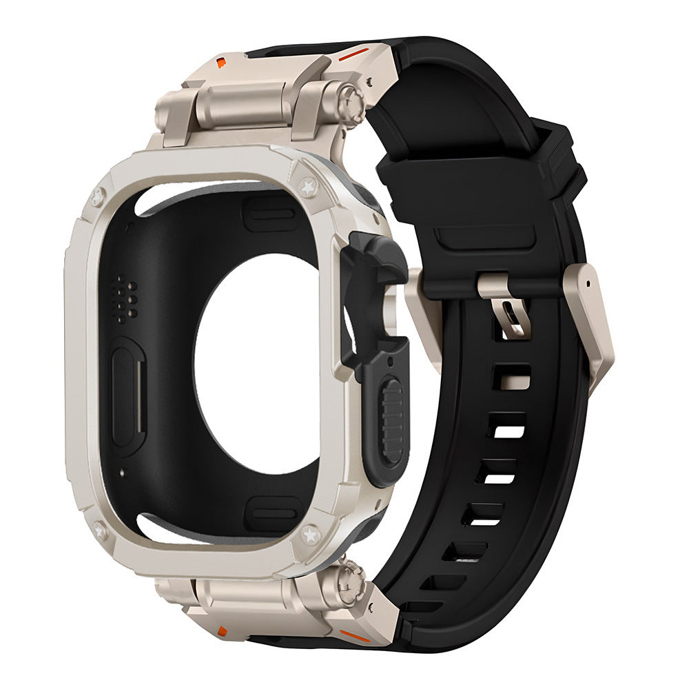 Durable Sport Rubber Strap Case for Apple Watch