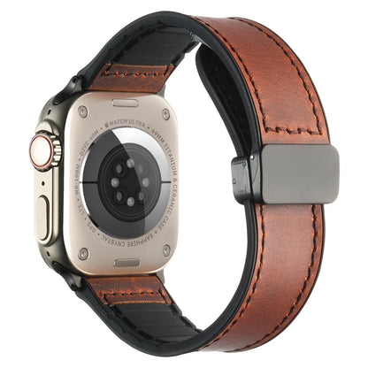Flexible Leather Smart Watch Band