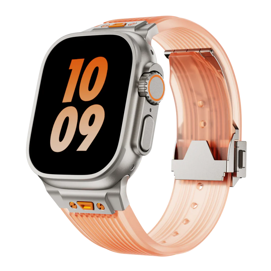 Transparent Silicone Apple Watch Strap