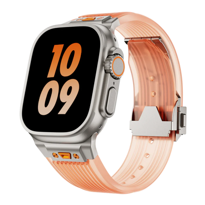 Transparent Silicone Apple Watch Strap