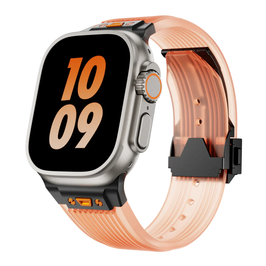 Transparent Silicone Apple Watch Strap