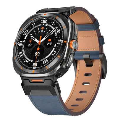 Rugged Leather Band for Galaxy Watch Ultra
