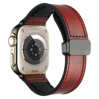 Flexible Leather Smart Watch Band