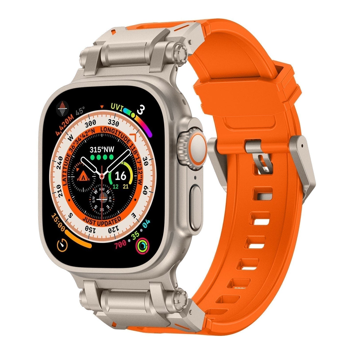 Flexible Silicone Apple Watch Strap