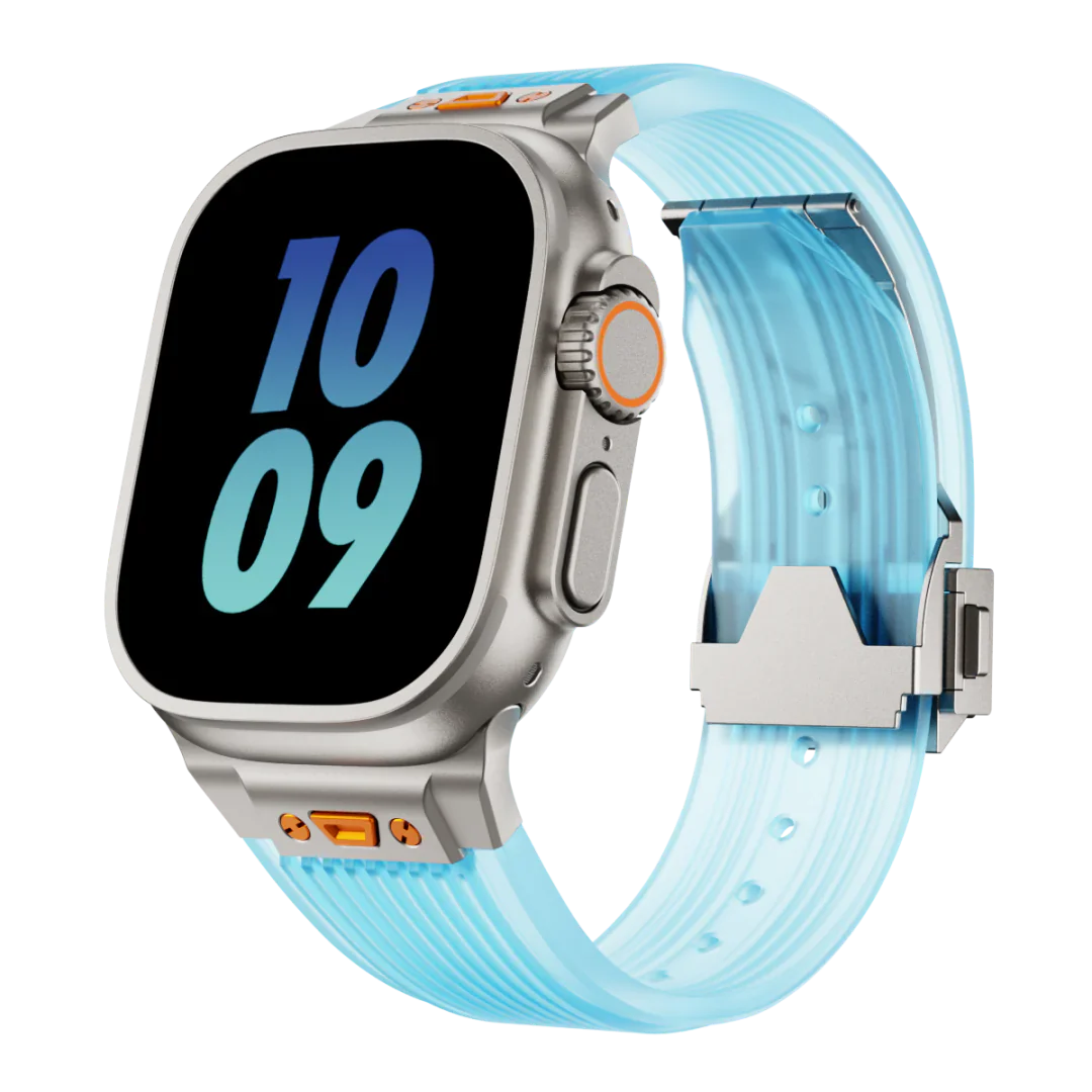 Transparent Silicone Apple Watch Strap