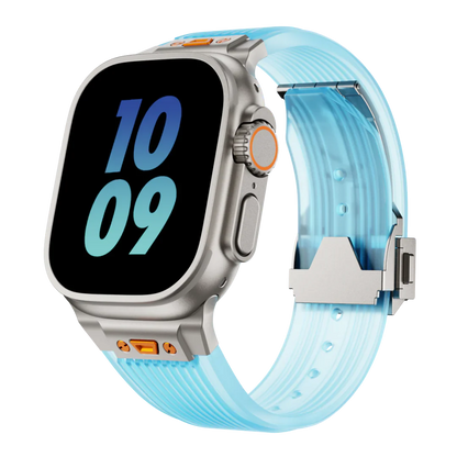 Transparent Silicone Apple Watch Strap
