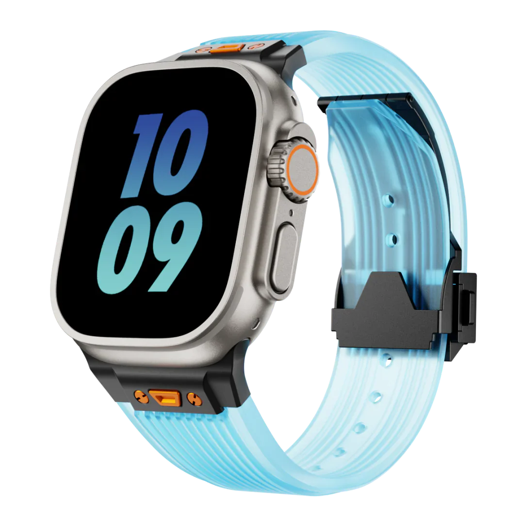 Transparent Silicone Apple Watch Strap