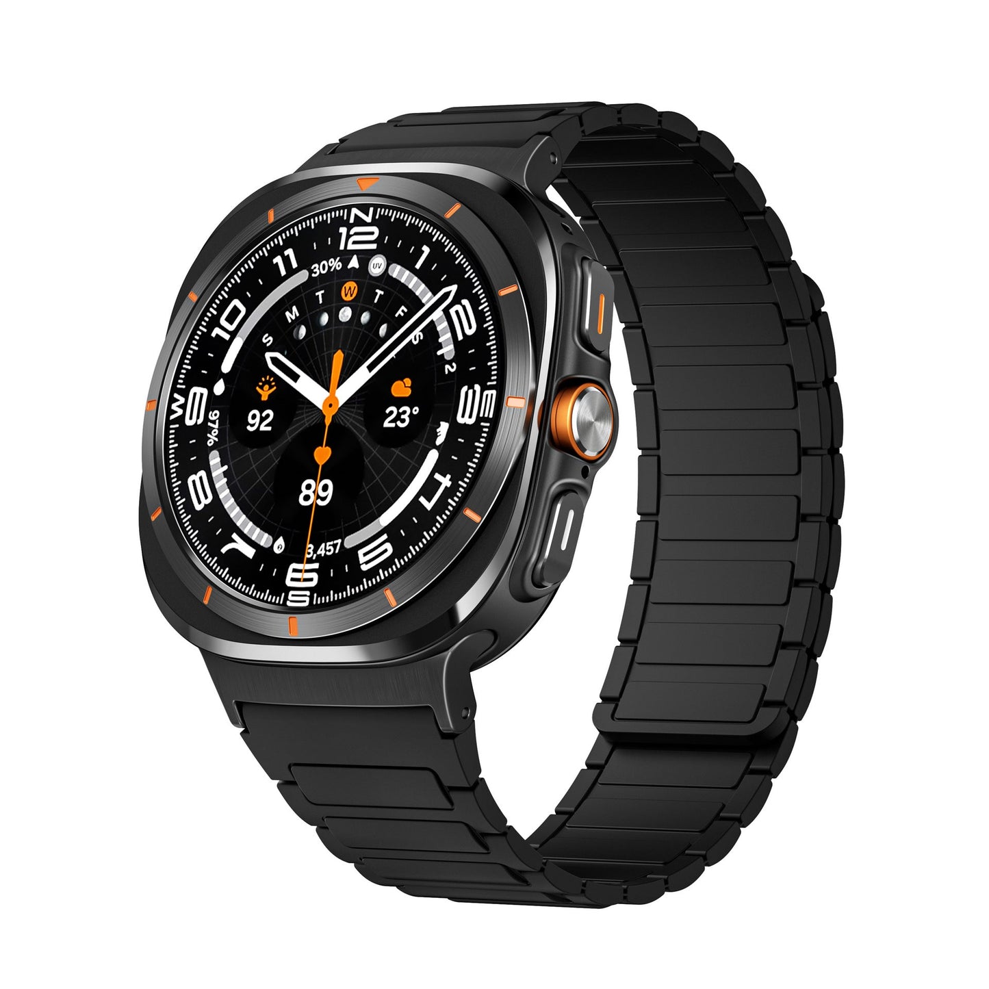 Flexible Magnetic Fitness Strap for Samsung Watch 7 Ultra