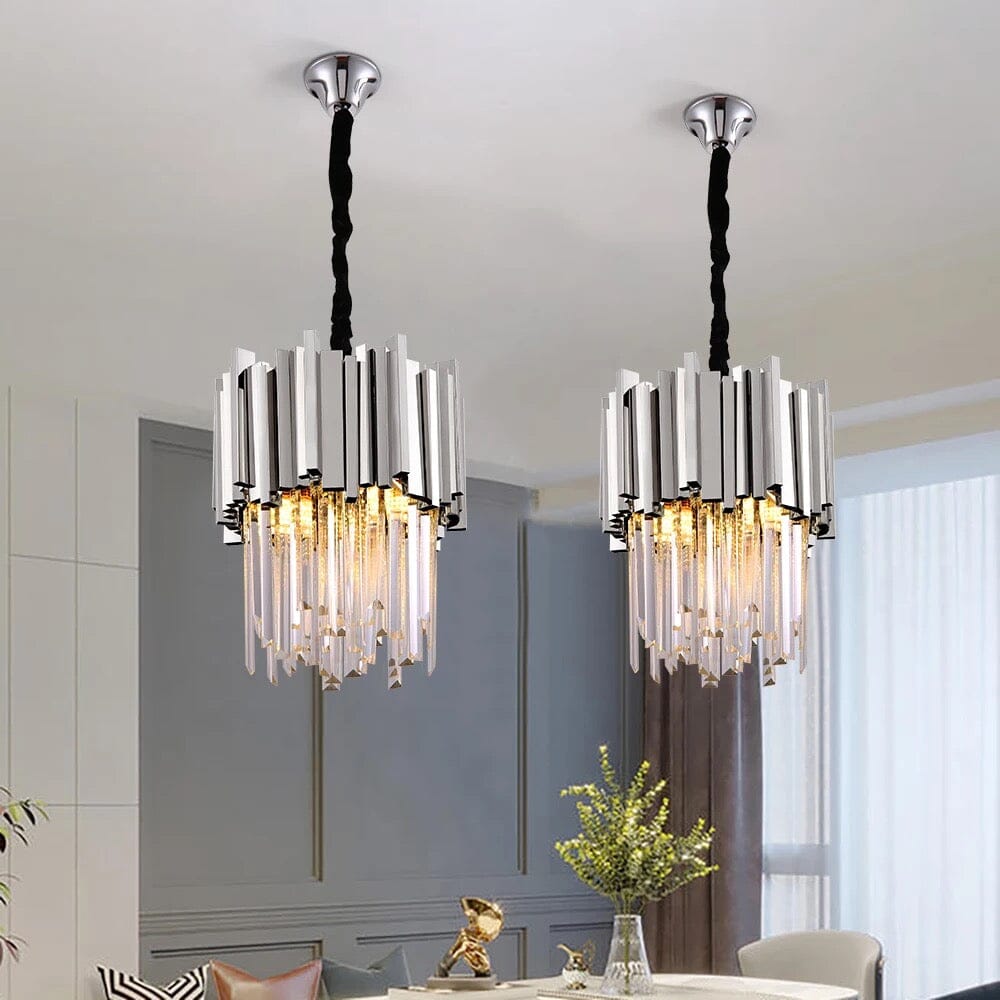 Sparkling Crystal Drop Pendants