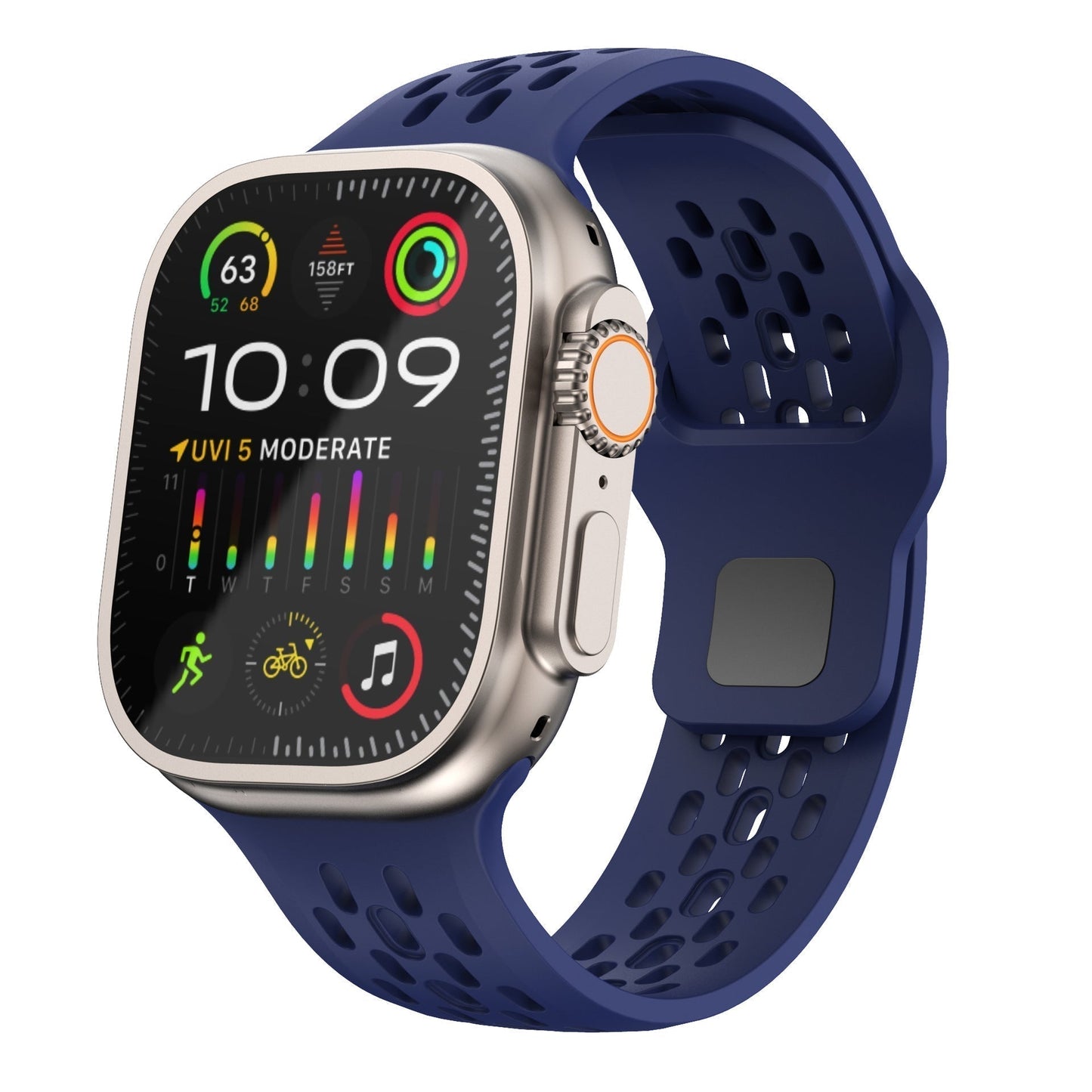 Soft Flexible Apple Watch Sport Band