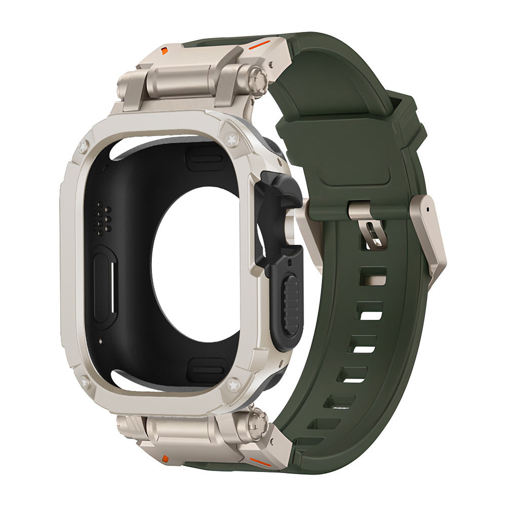 Durable Sport Rubber Strap Case for Apple Watch