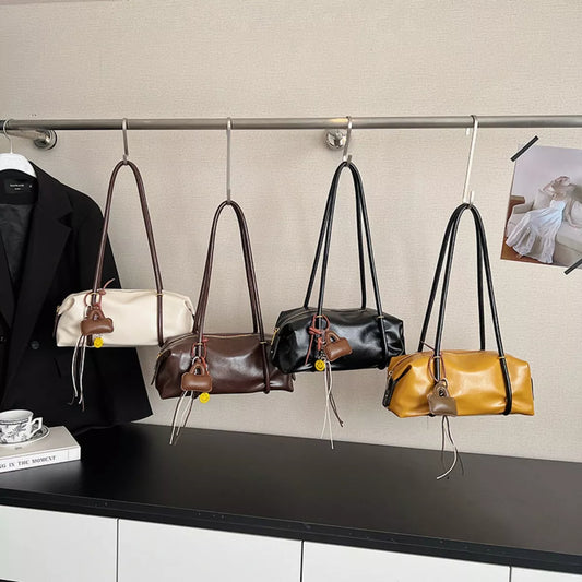 Authentic Leather Crossbody Handbag for Women - VogeLuxe