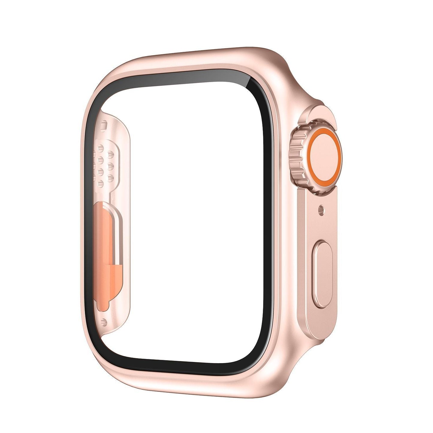 Clear Protective Phone Case with Glass Screen Protector