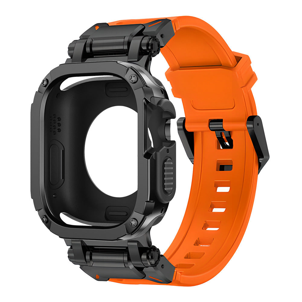 Durable Sport Rubber Strap Case for Apple Watch