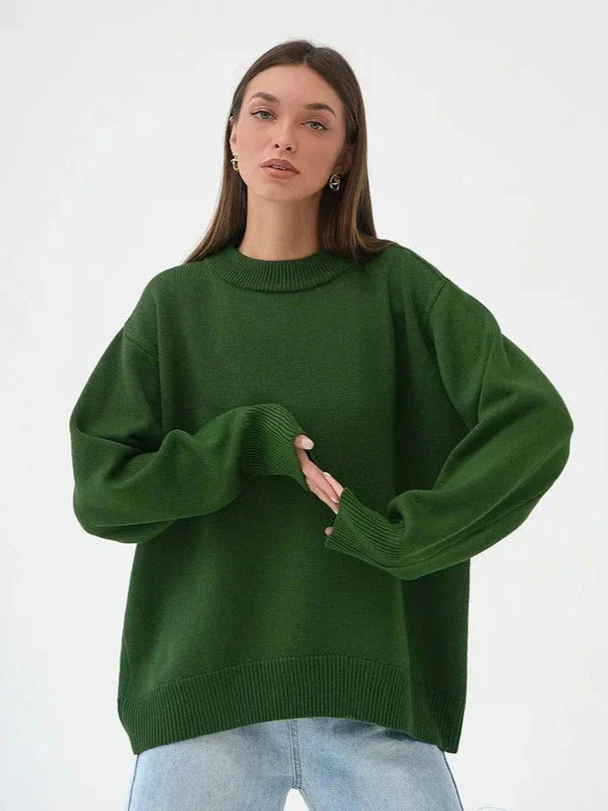 Cozy Large Sweater for Women - VogeLuxe
