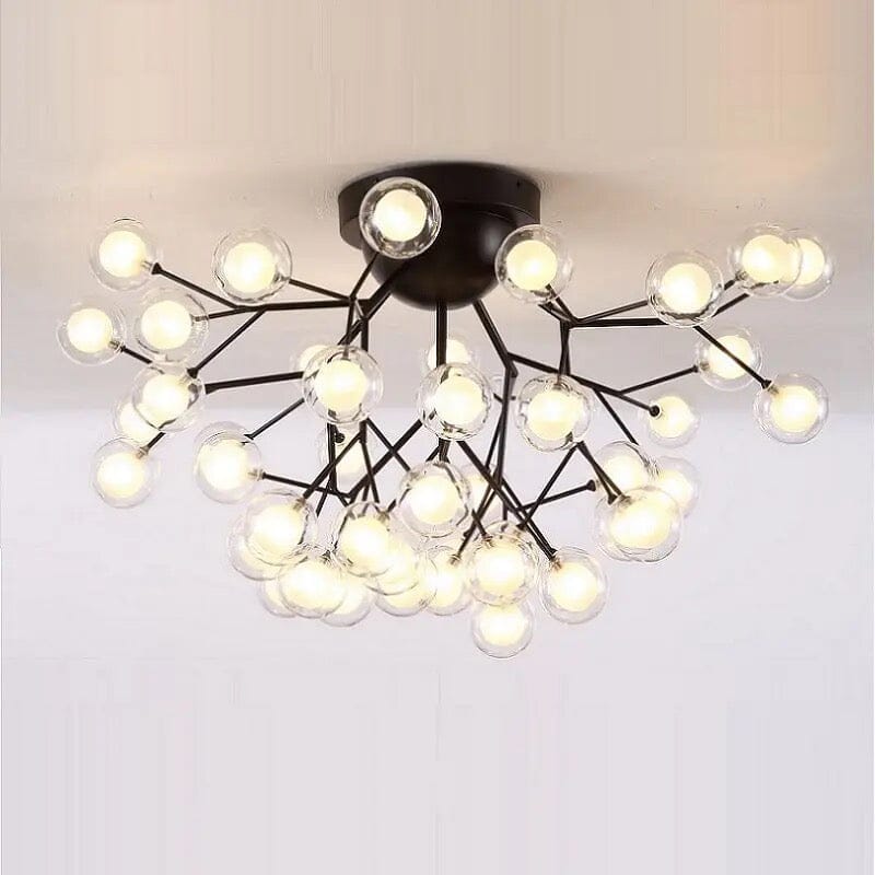 Beautiful Glass Globe Chandelier