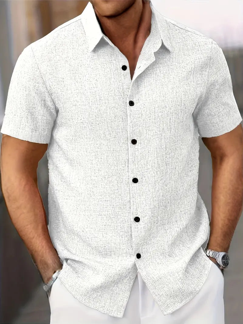 Timeless Casual Men's Short Sleeve Tee - VogeLuxe